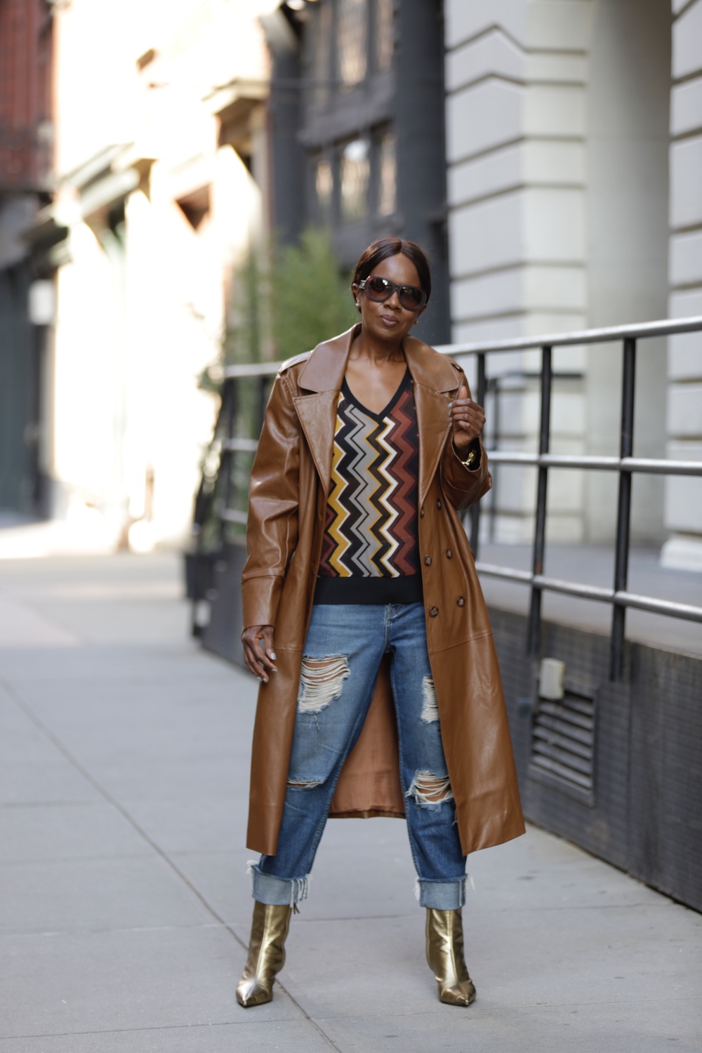 Faux Leather Trench Coats: My Fave Looks