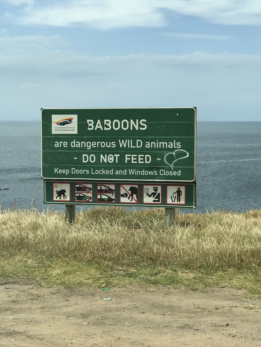 Baboon Signage